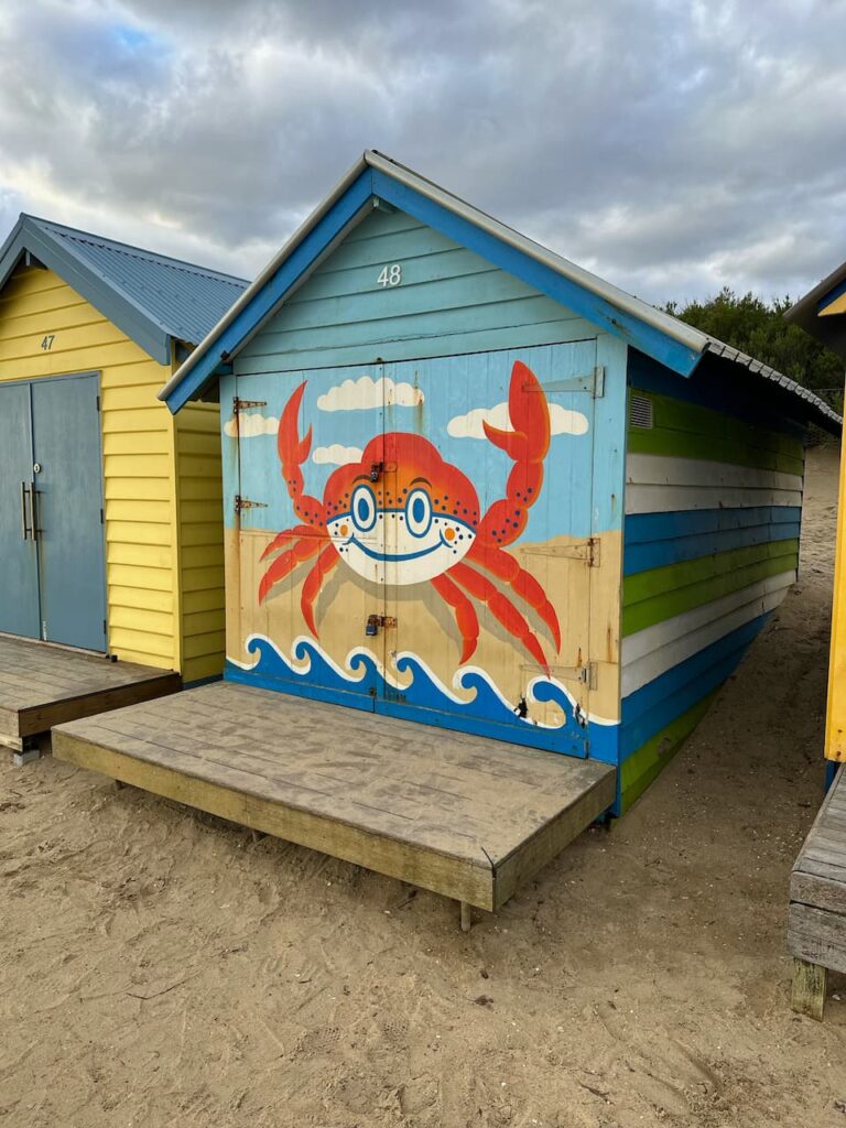 Brighton Beach Boxes Crab Bathing Box