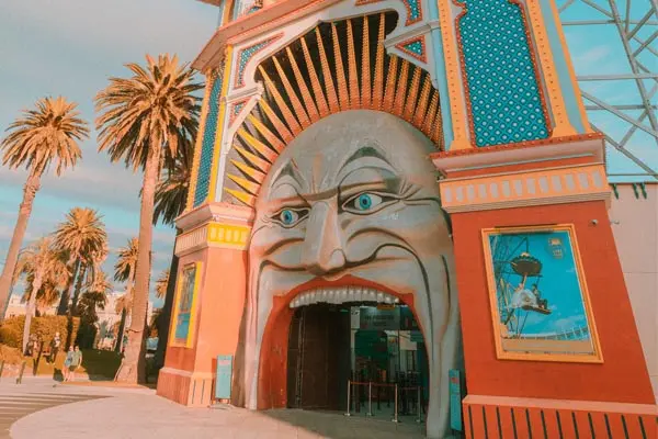 Luna Park Melbourne Victoria Entrance