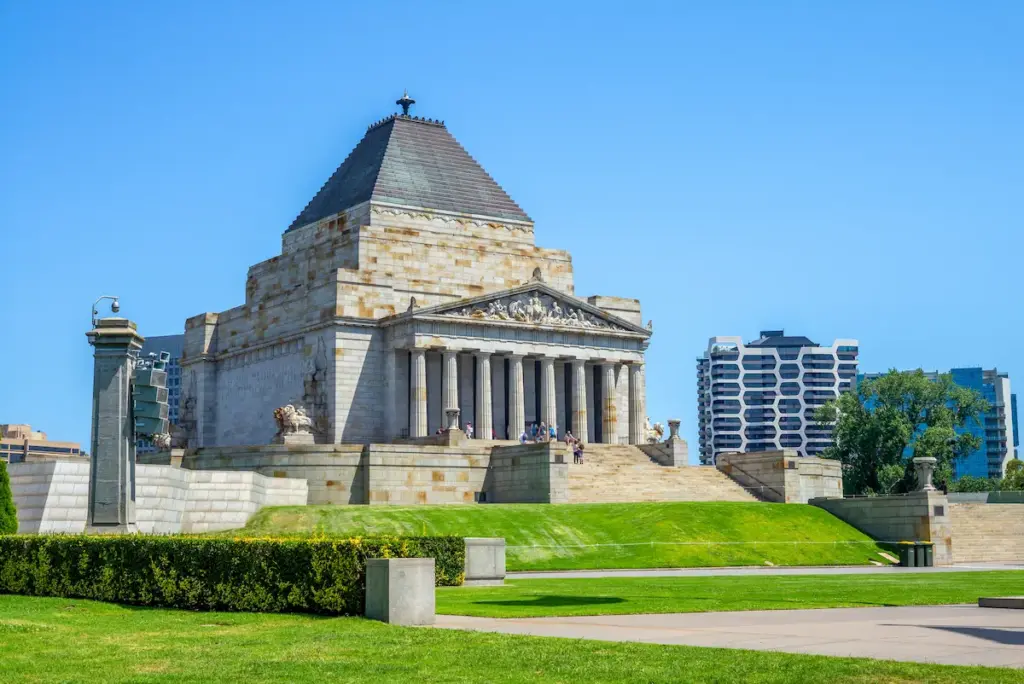 Shrine of Remembrance Melbourne Victoria